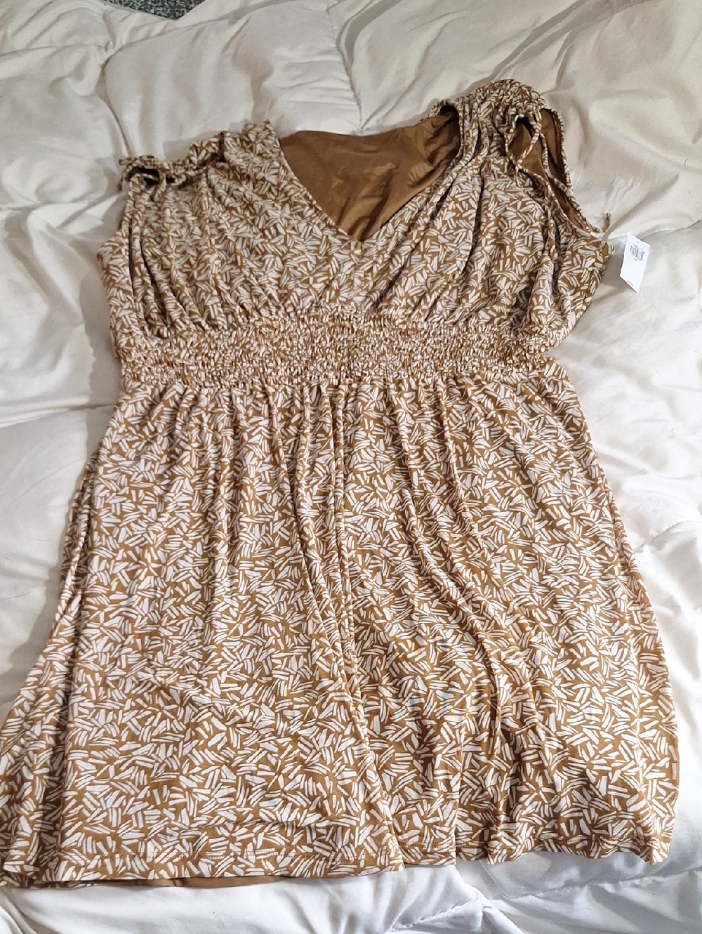 Old Navy Tan Summer Dress